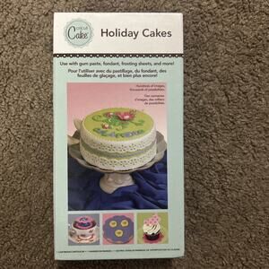 CRICUT CAKE HOLIDAY CAKES PROVOCRAFT 2000225 CARTRIDGE Complete